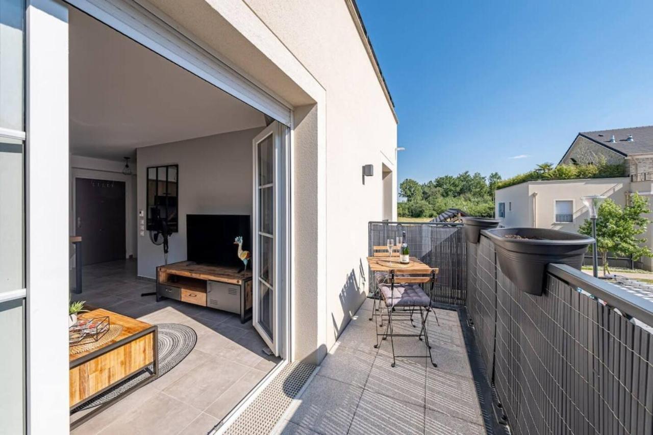 F2 Cozy Pour 4 Proche Disneyland - Fairytale Factory Villeneuve-Saint-Denis Exterior photo